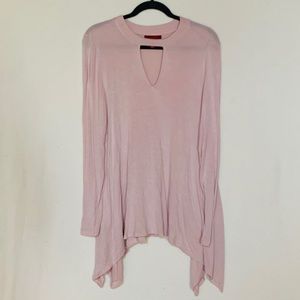 longsleeve keyhole shirt